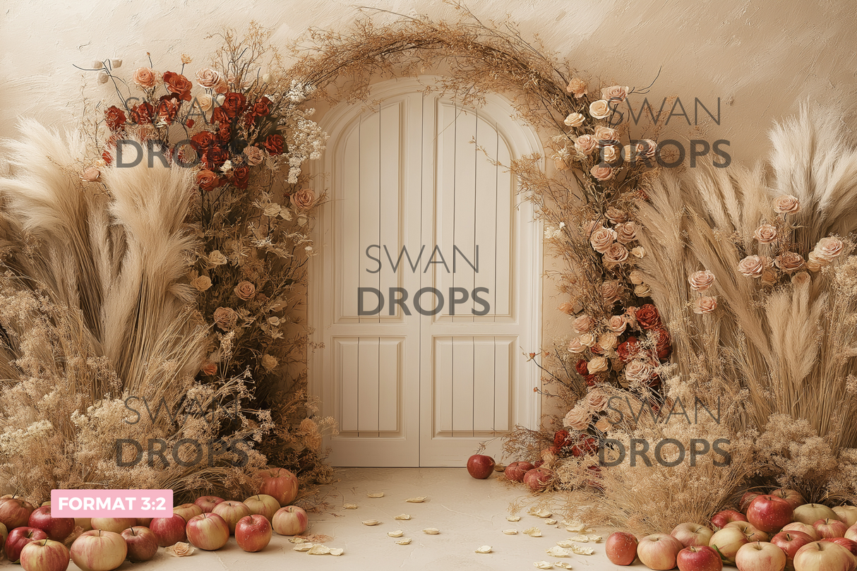 Fond photo Verger d’Automne Swan Drops