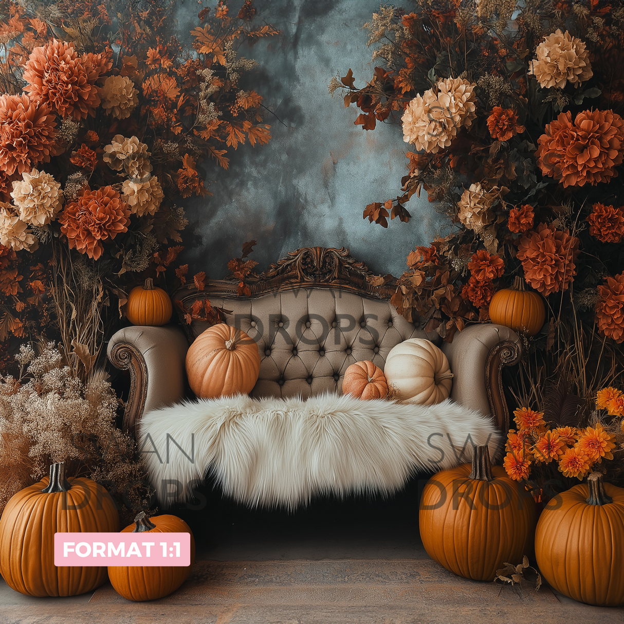 Fond photo Crépuscule d’Automne Swan Drops