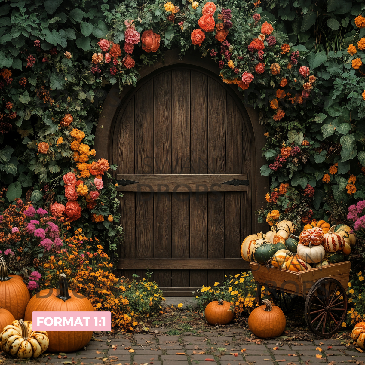 Fond photo Jardin de Saison Swan Drops