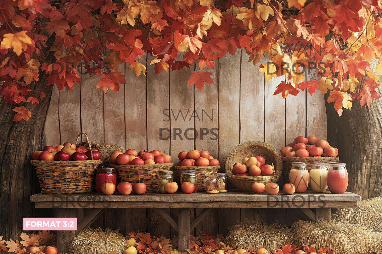 Fond photo Récolte de Bois Swan Drops