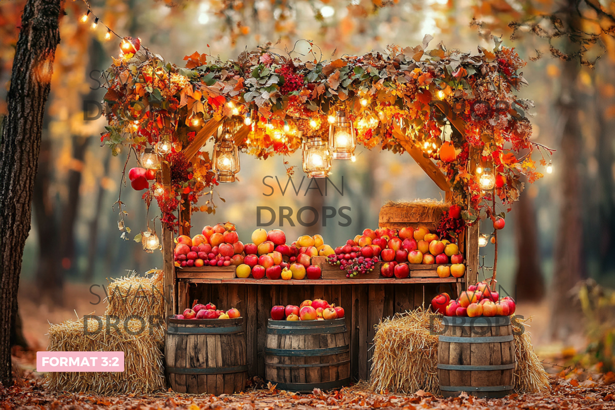 Fond photo Échoppe d’Automne Swan Drops