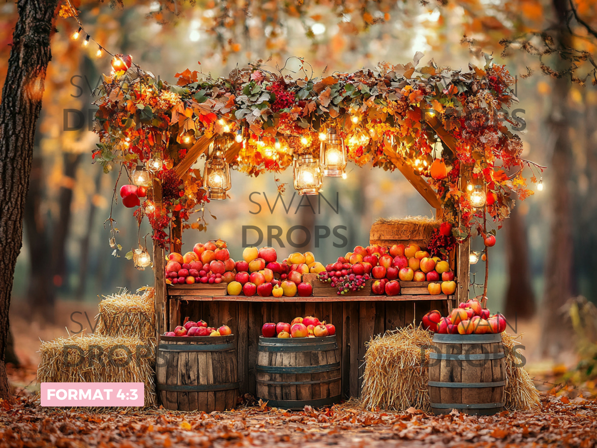 Fond photo Échoppe d’Automne Swan Drops