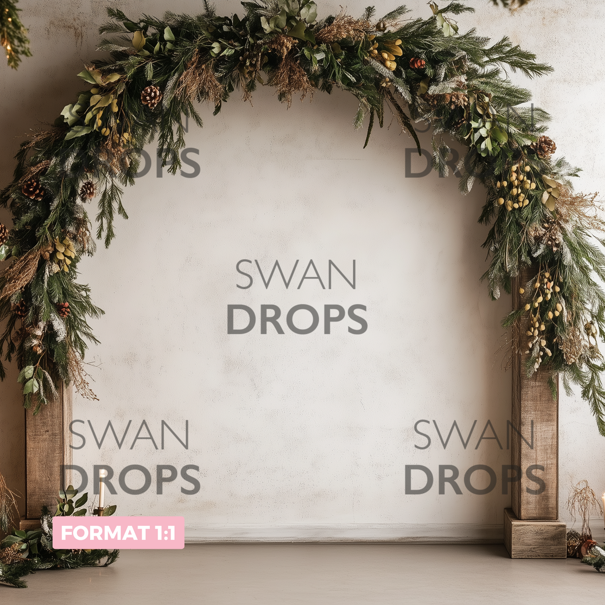Fond photo Nature d’Hiver Swan Drops