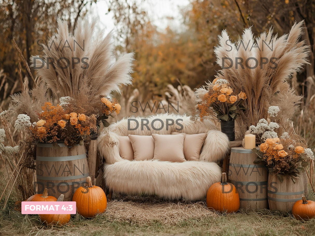 Fond photo Champ de Velours Swan Drops