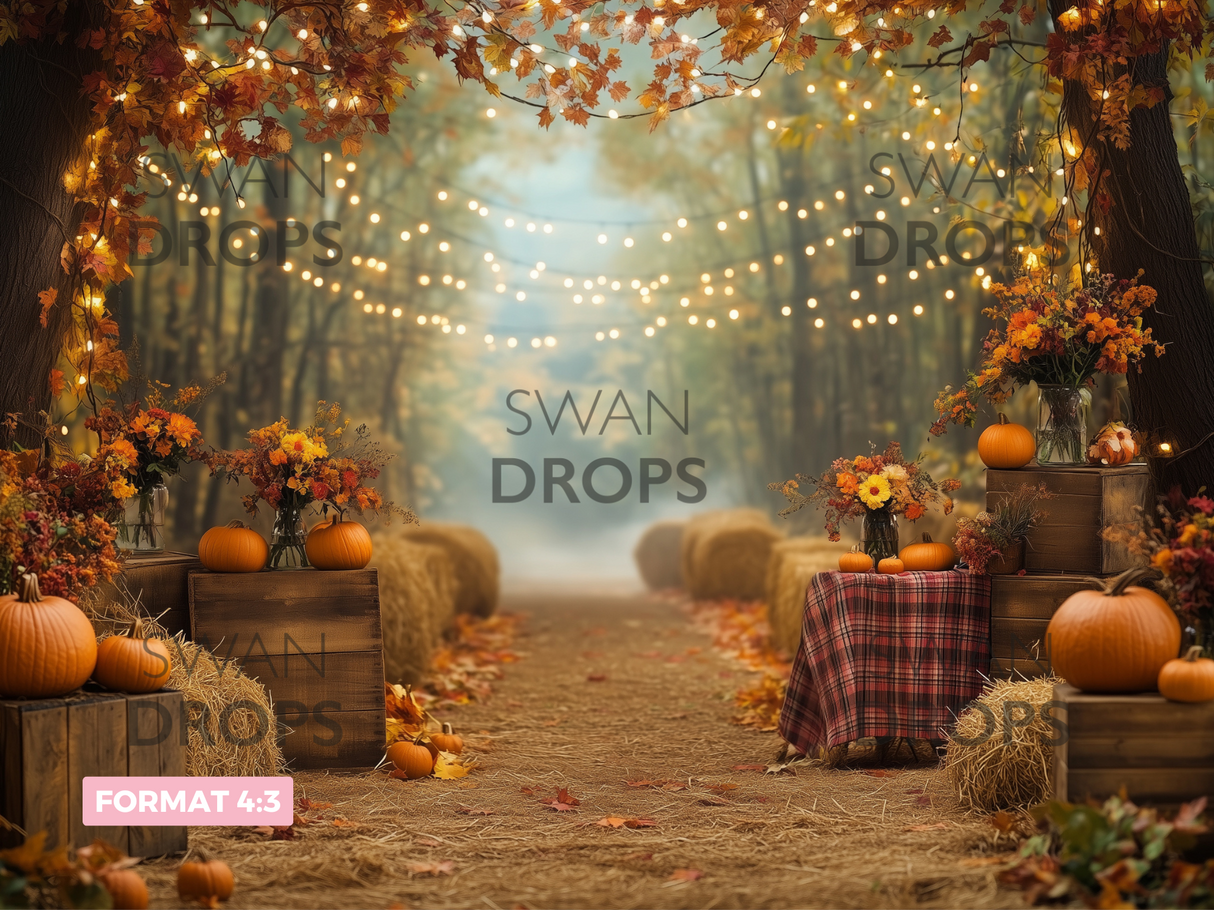 Fond photo Brume Dorée Swan Drops