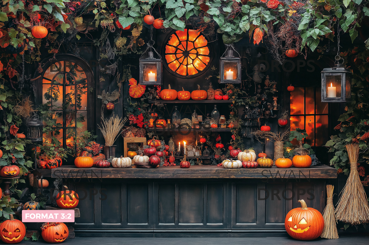 Fond photo L’Atelier de Minuit Swan Drops