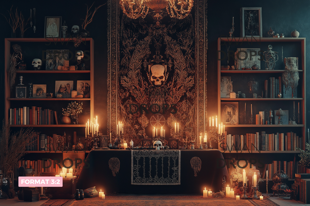 Fond photo L’Autel Interdit Swan Drops