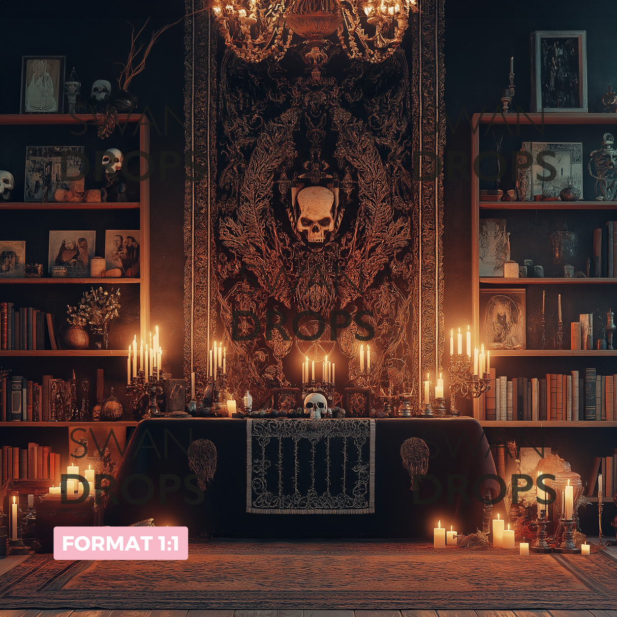 Fond photo L’Autel Interdit Swan Drops