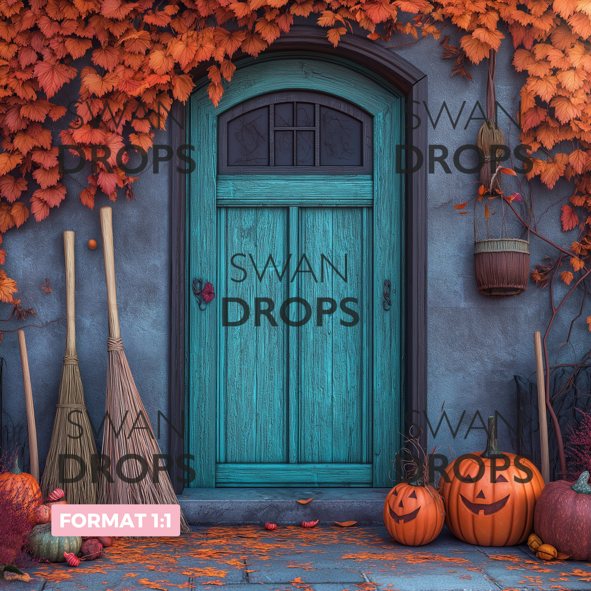 Fond photo Portail de l’Autre Monde Swan Drops