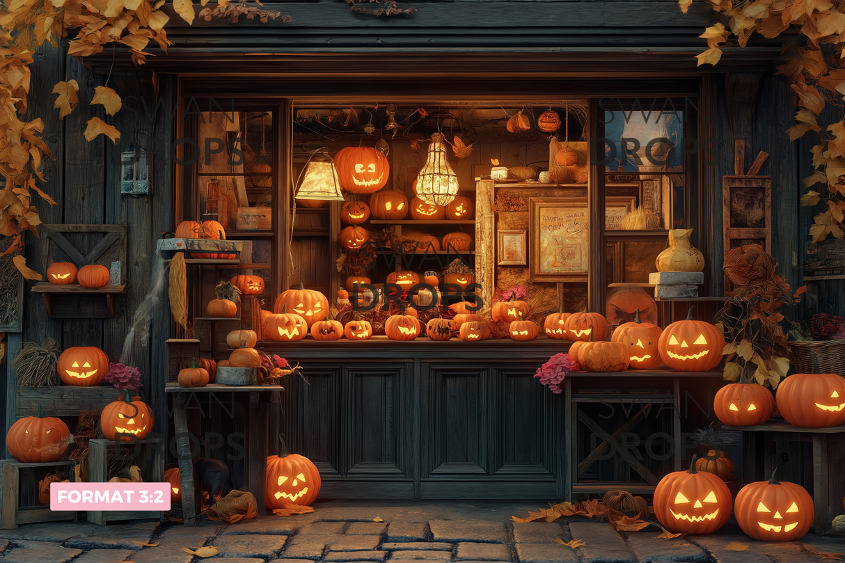 Fond photo L’Automne de la Sorcière Swan Drops