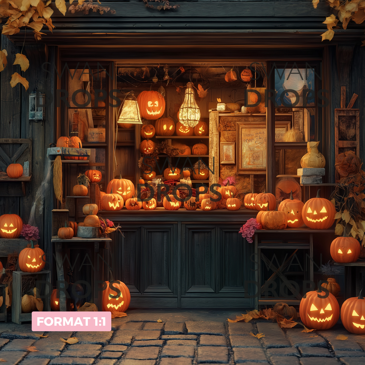 Fond photo L’Automne de la Sorcière Swan Drops