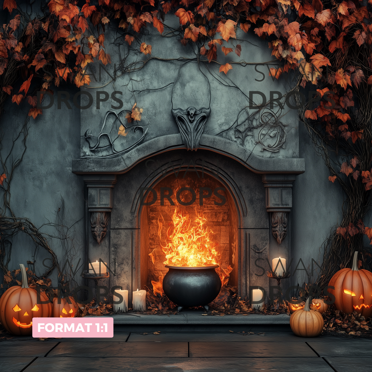 Fond photo Le Repaire de la Sorcière Swan Drops