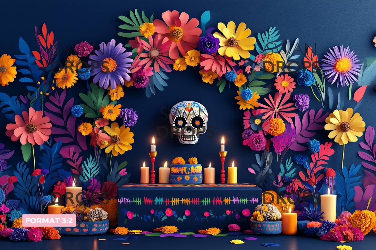 Fond photo Lumières de la Mémoire Swan Drops