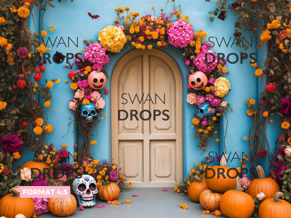 Fond photo La Fiesta de los Espíritus Swan Drops