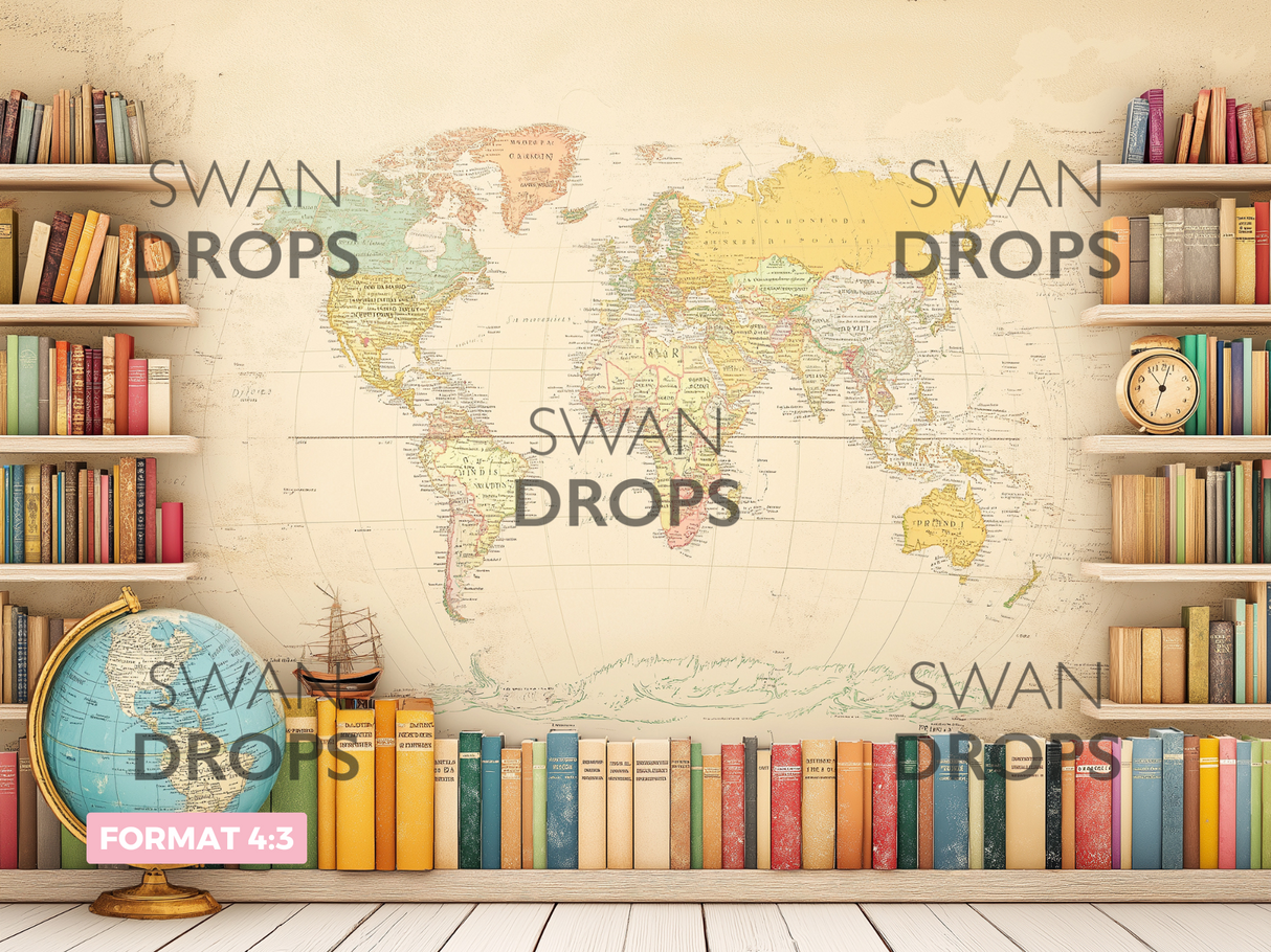 Fond photo Pastel Study Swan Drops