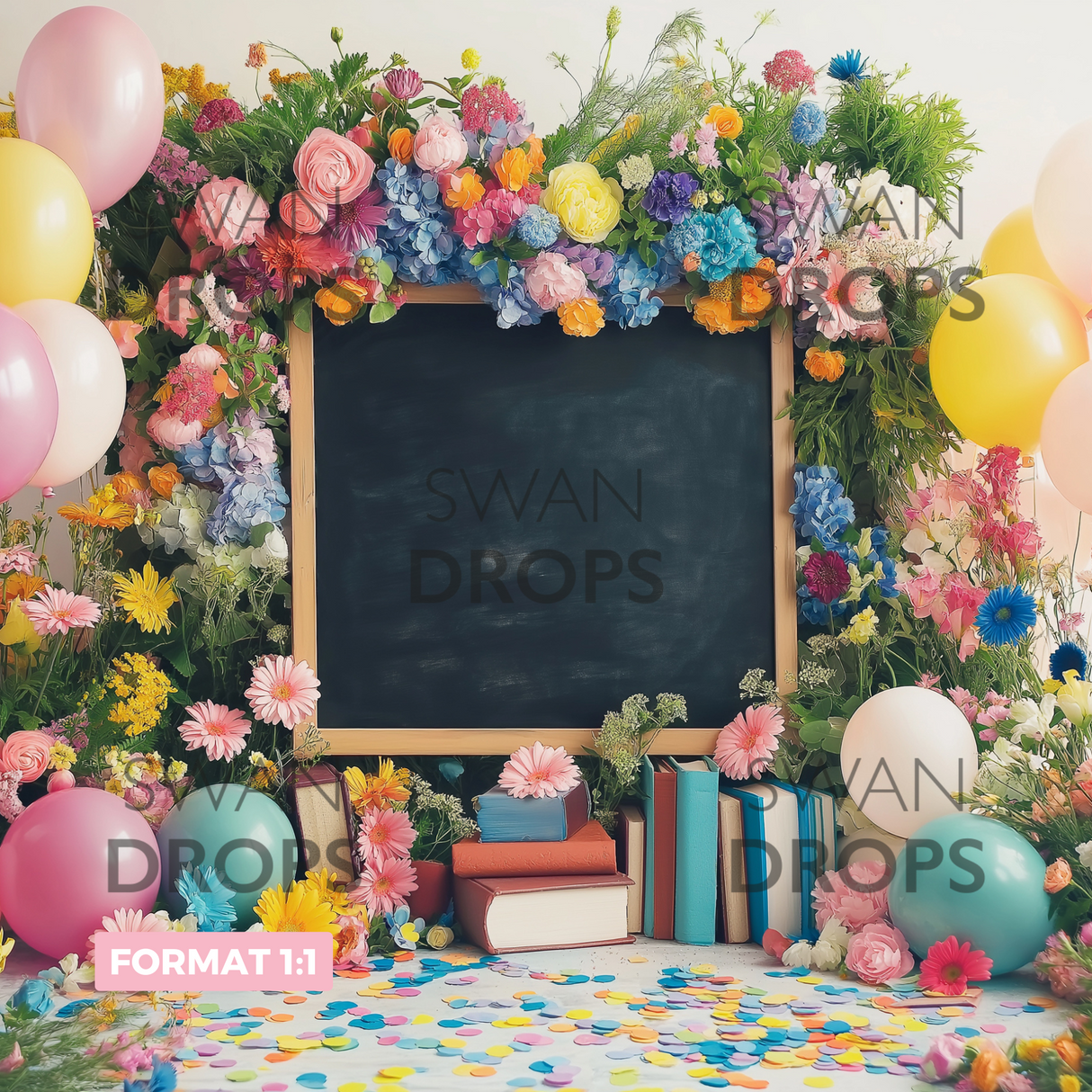 Fond photo Fête de Rentrée Swan Drops