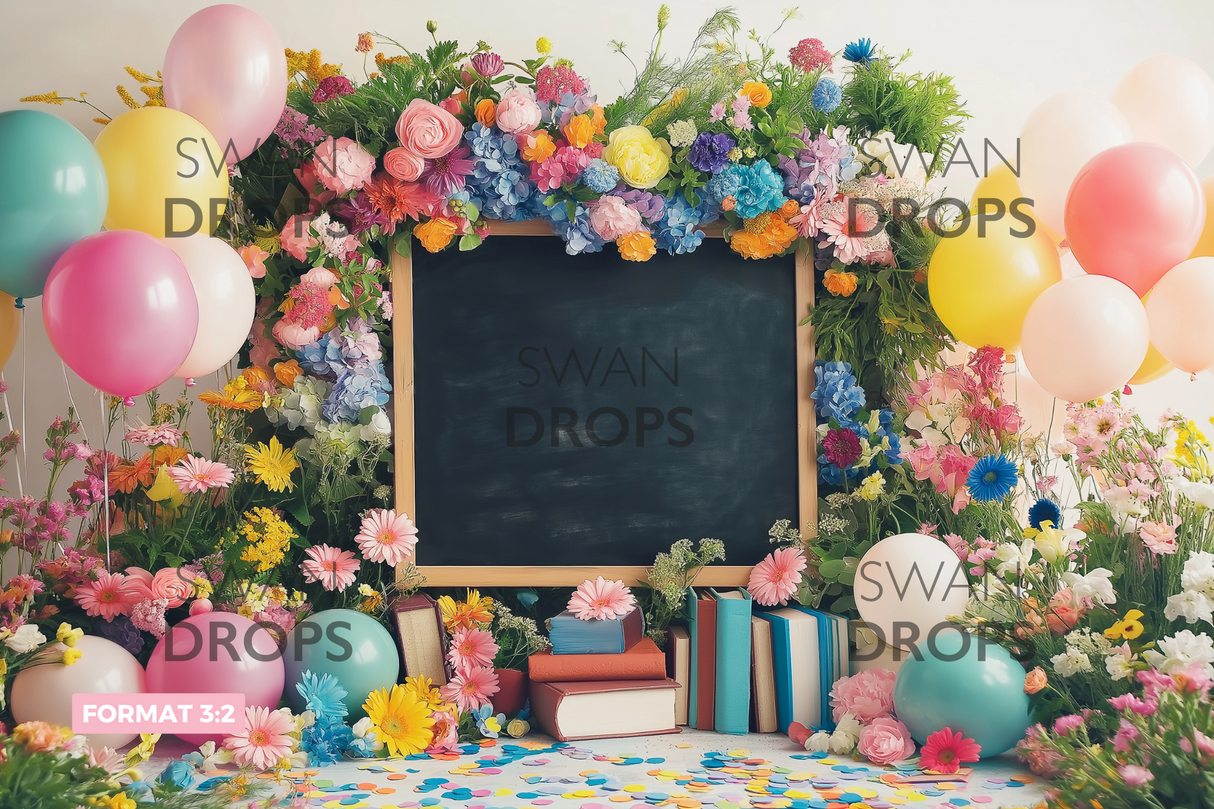 Fond photo Fête de Rentrée Swan Drops