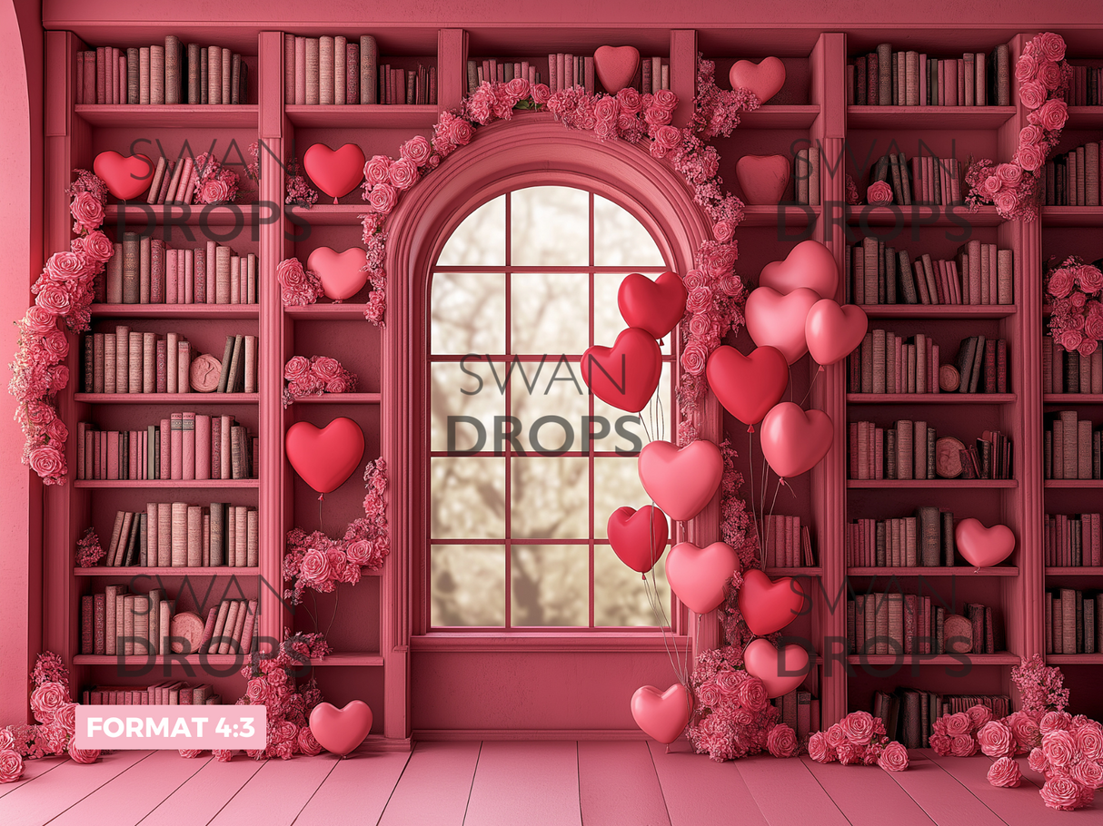 Fond photo Ballons d’Amour Swan Drops