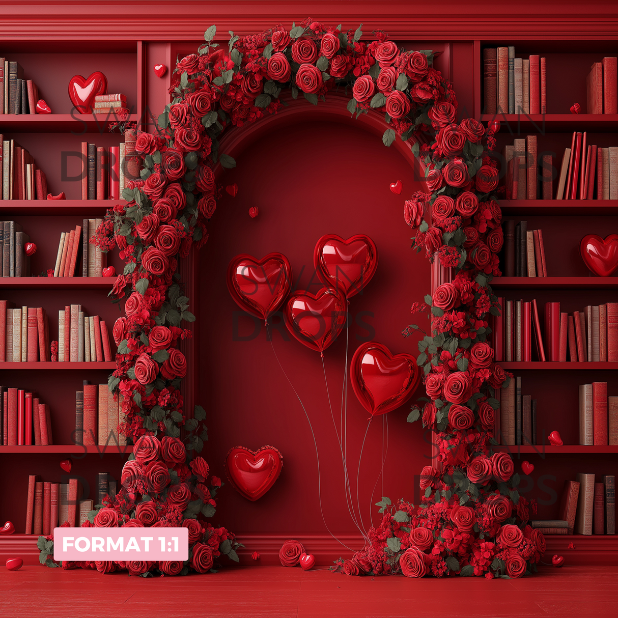 Fond photo Passion Rouge Swan Drops