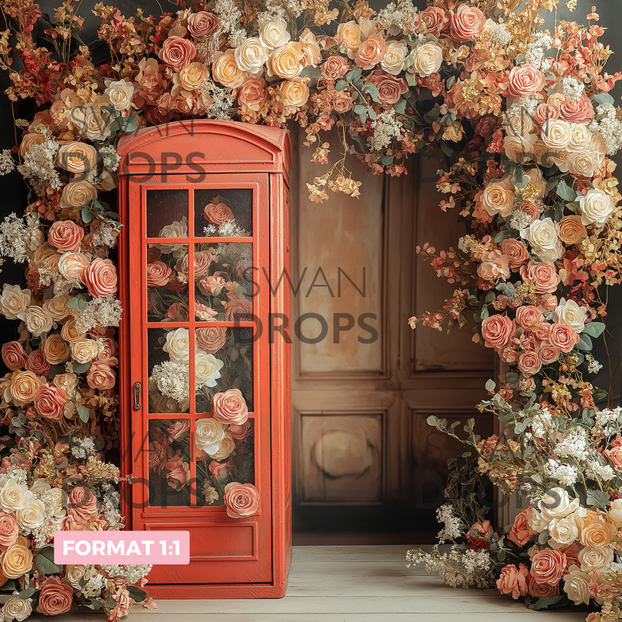 Fond photo Cabine love Swan Drops