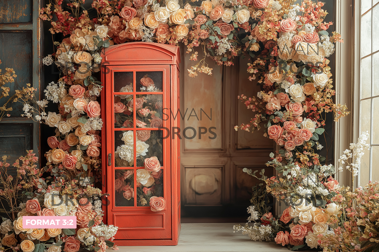 Fond photo Cabine love Swan Drops