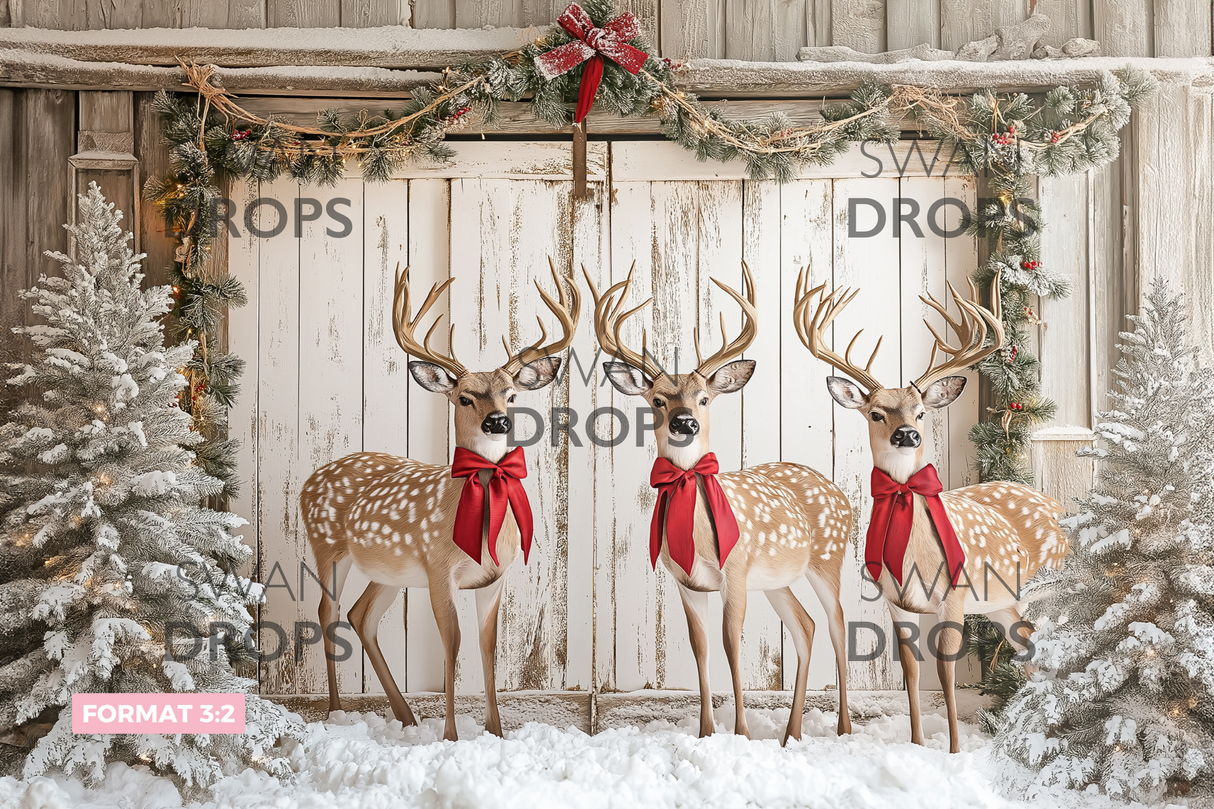 Fond photo Grange enchantée Swan Drops