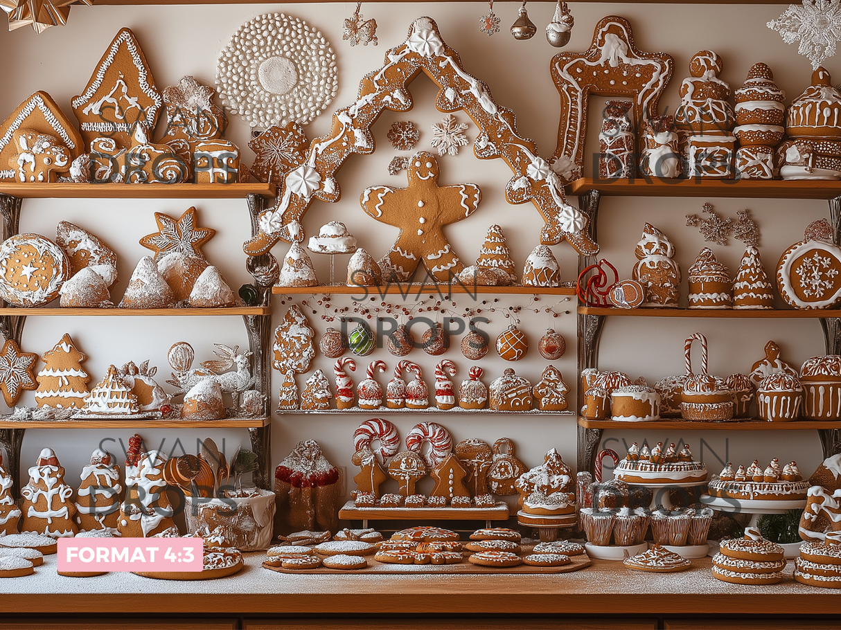 Fond photo Royaume sucré Swan Drops