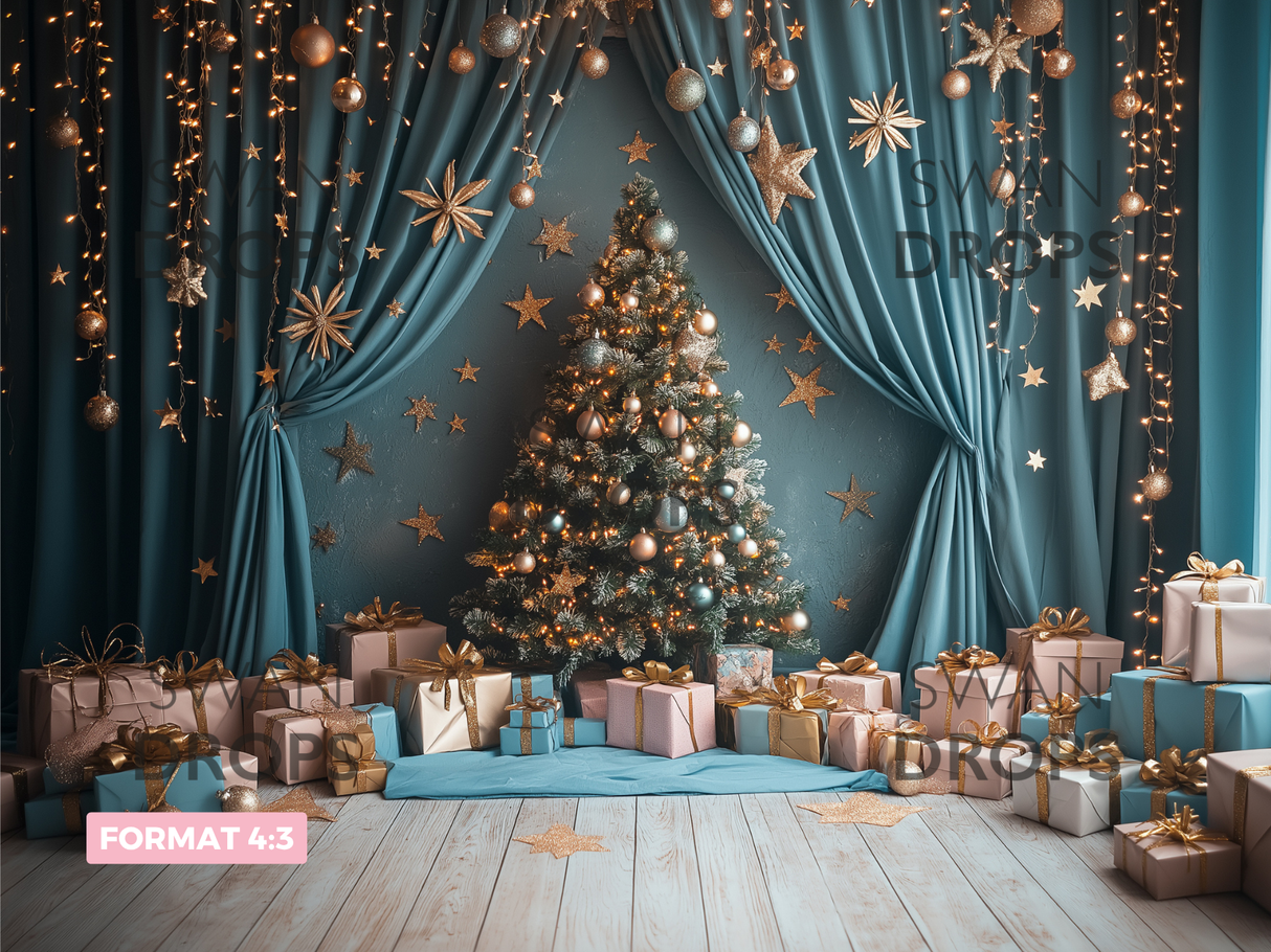 Fond photo Scène étoilée Swan Drops