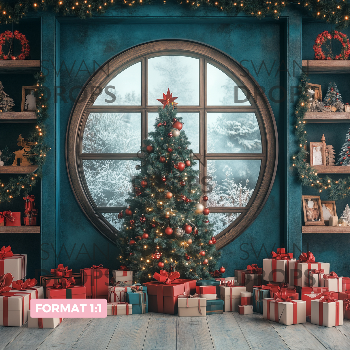 Fond photo Charme naturel Swan Drops