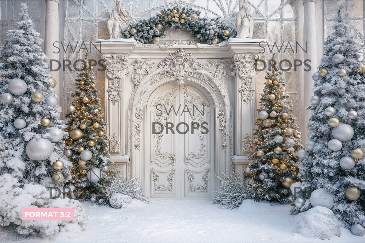 Fond photo Palais d’Hiver Swan Drops