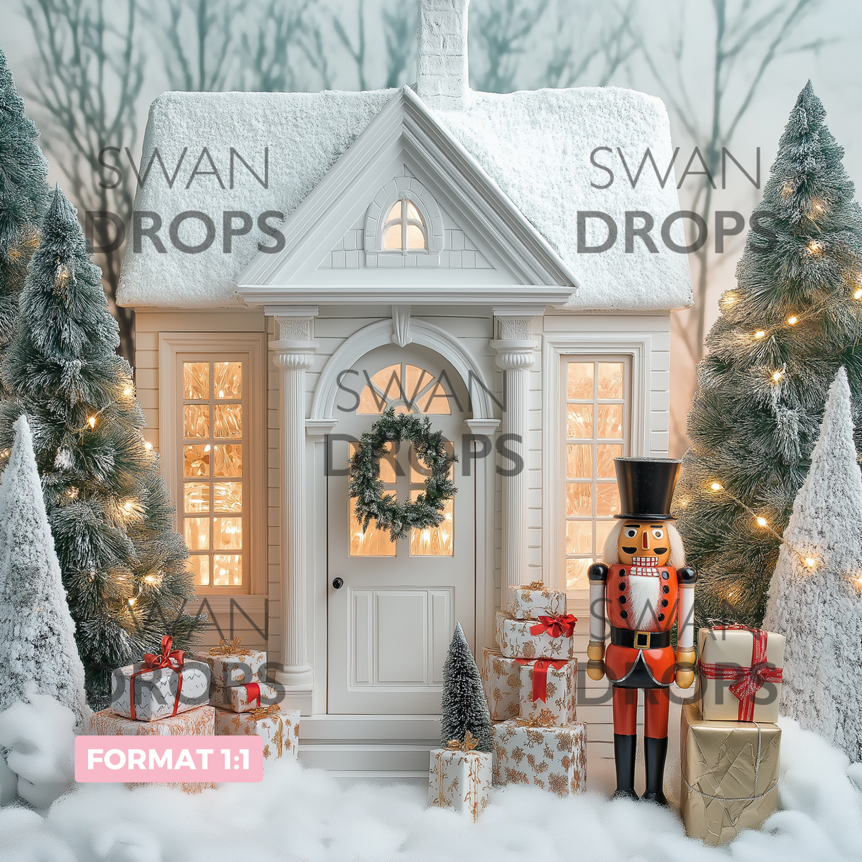 Fond photo La maison des jouets Swan Drops