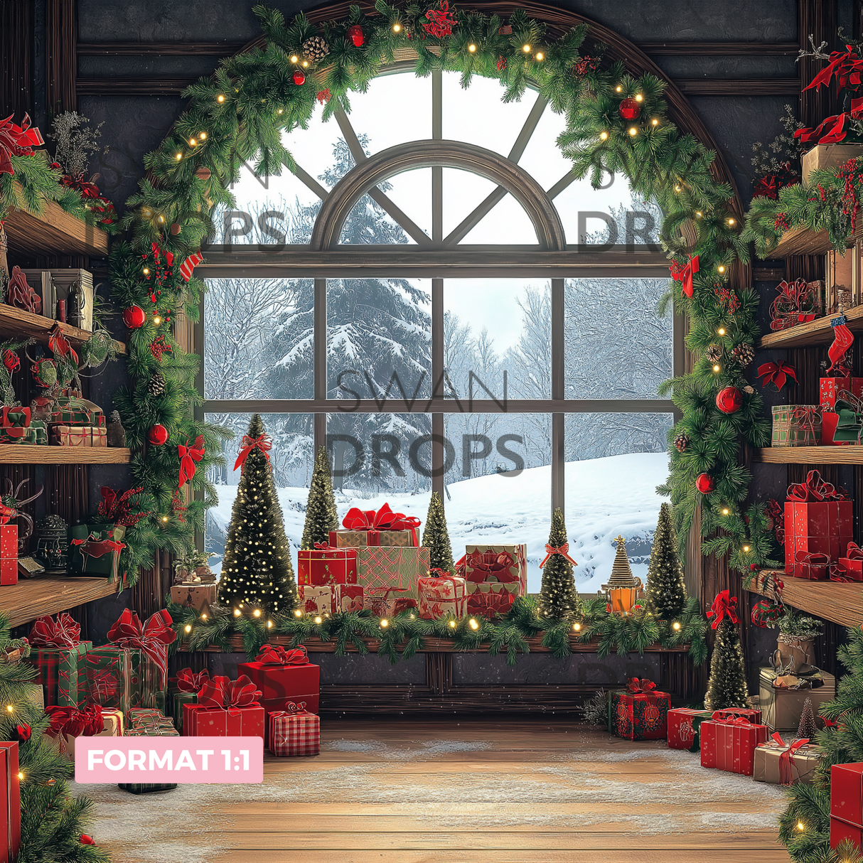 Fond photo Esprit Tradition Swan Drops