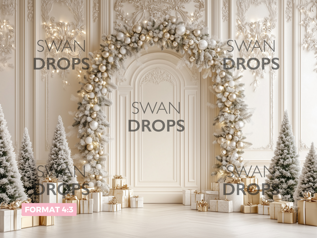 Fond photo Arche royale Swan Drops