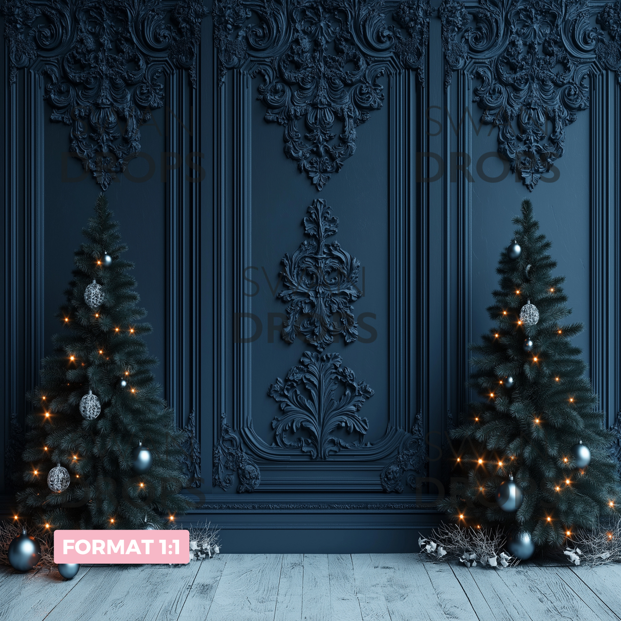 Fond photo Élégance Polaire Swan Drops