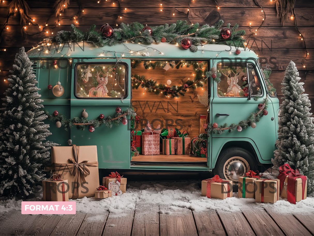 Fond photo Van féerique Swan Drops