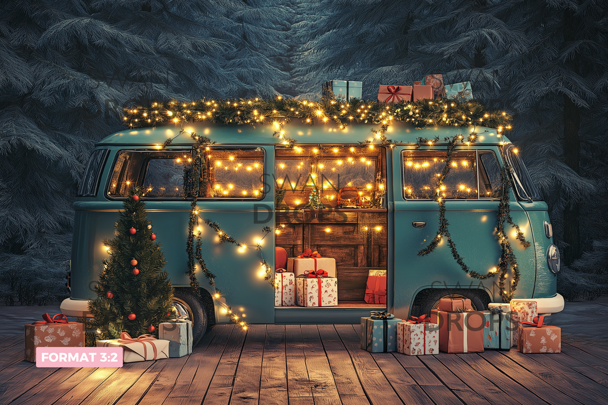 Fond photo Lumières nomades Swan Drops