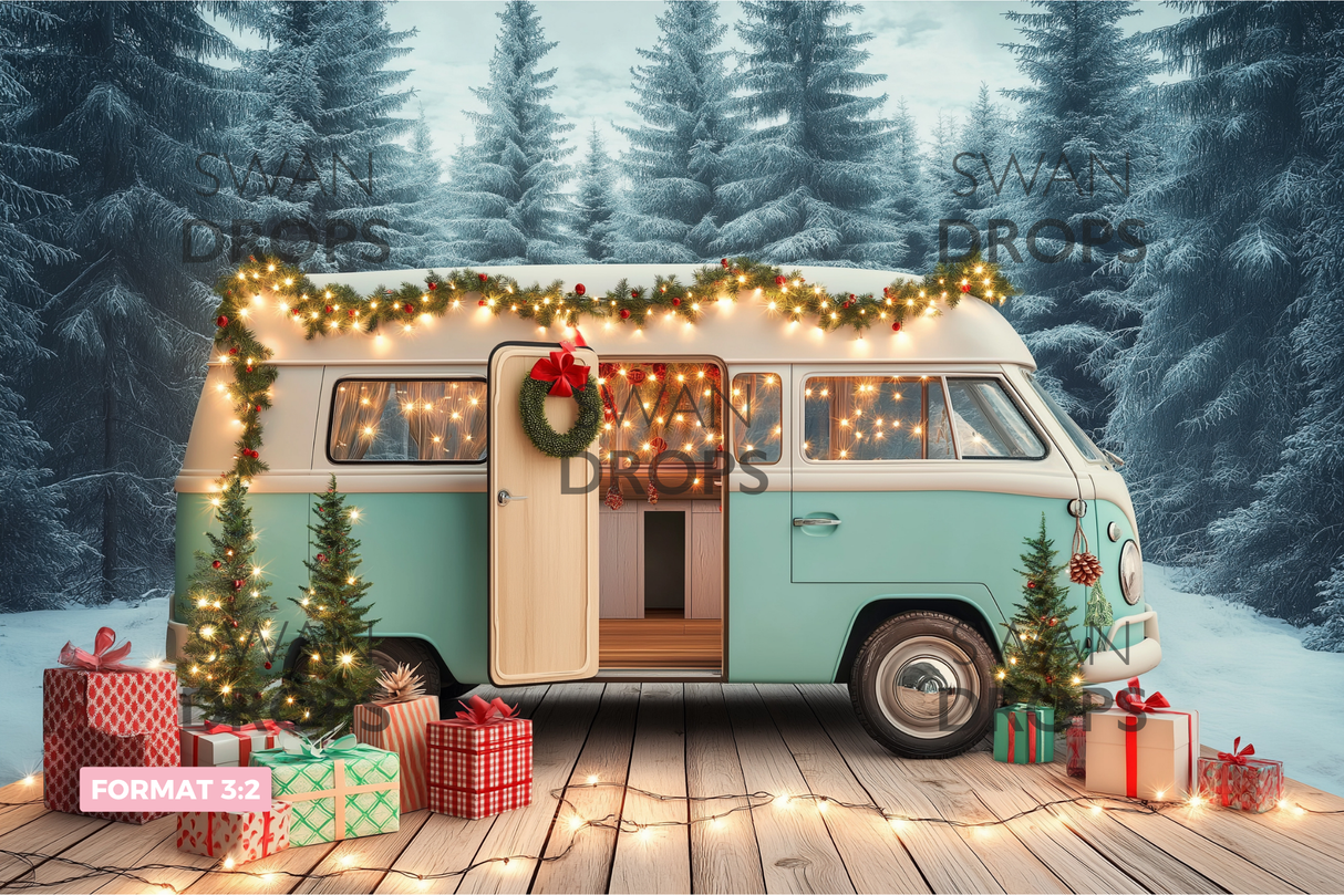 Fond photo Chalet itinérant Swan Drops