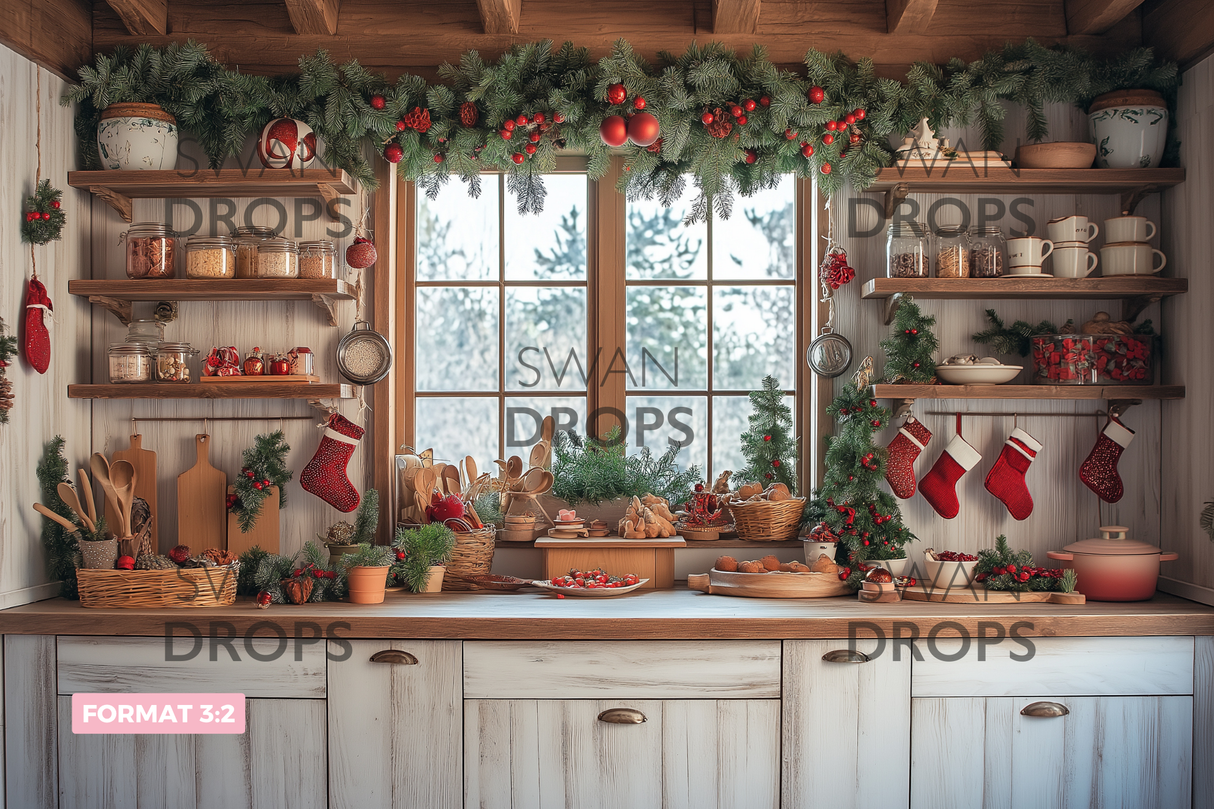 Fond photo Douceurs du chalet Swan Drops