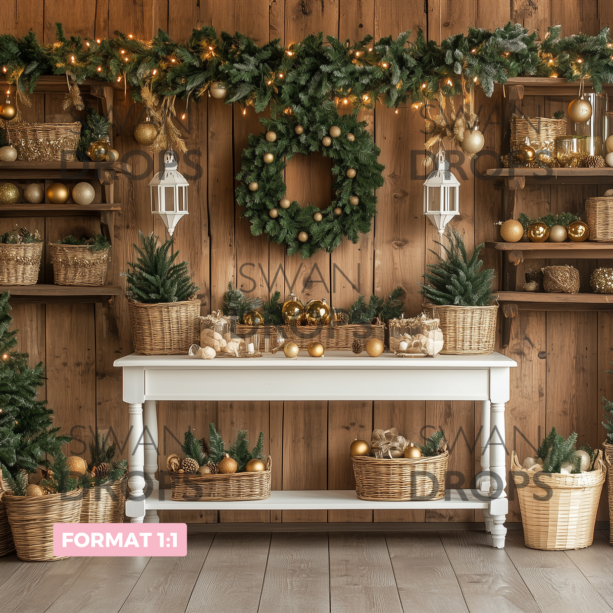 Fond photo Esprit naturel Swan Drops