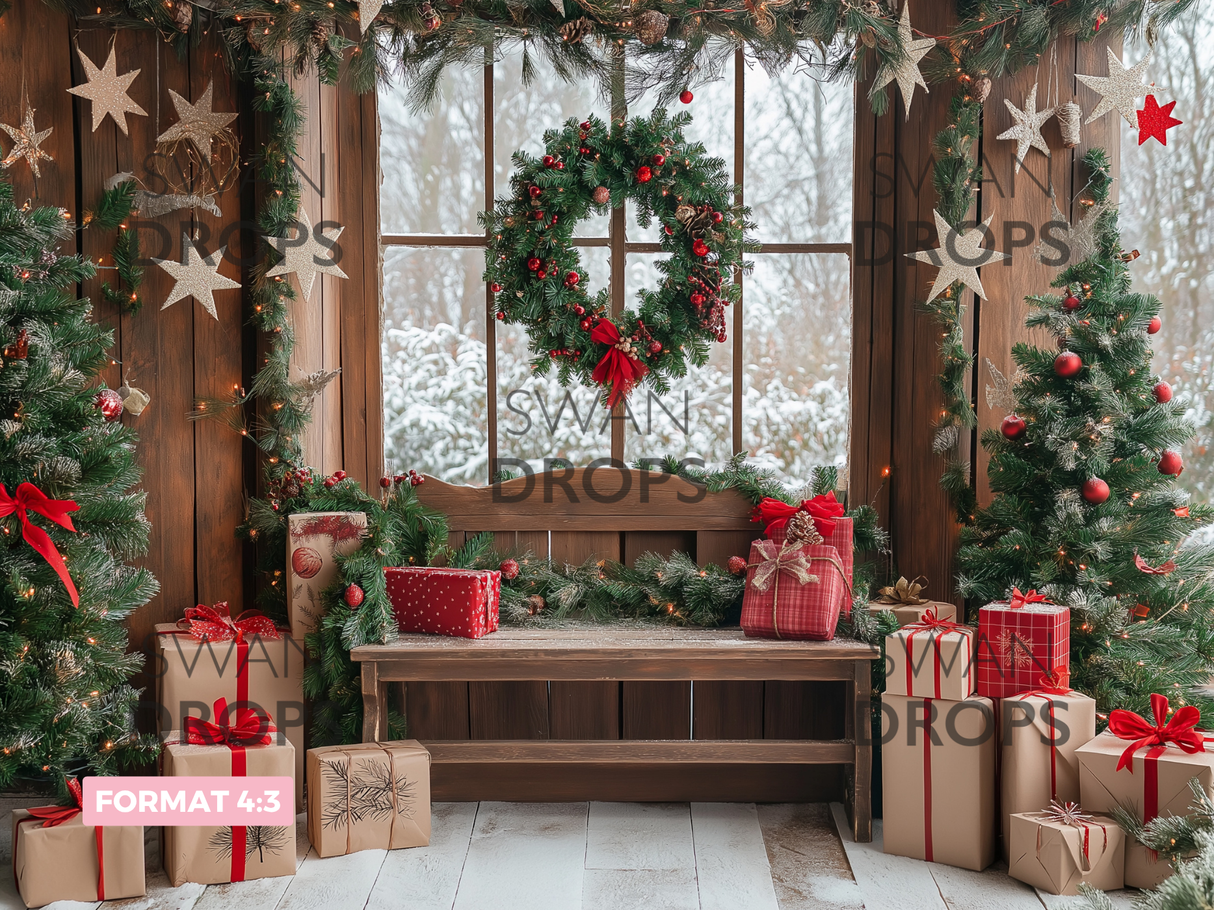 Fond photo Cabane aux étoiles Swan Drops