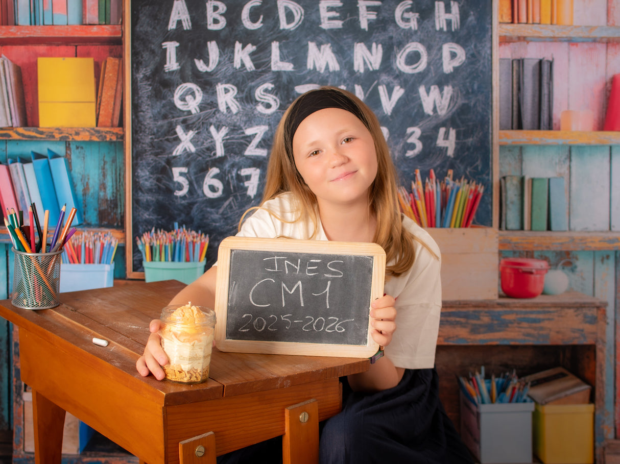 Fond photo Abécédaire Coloré Swan Drops