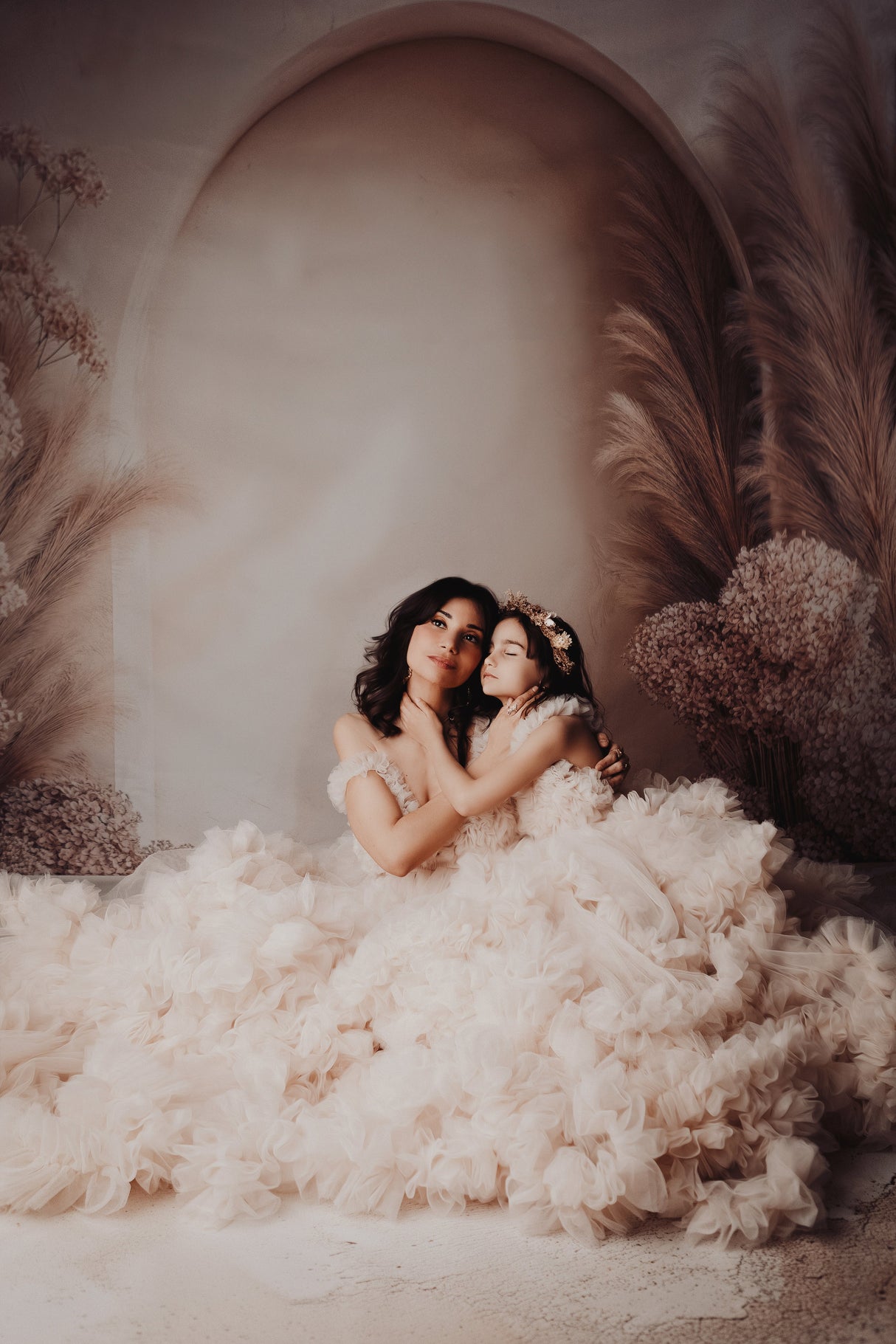 Fond photo Douceur Pampas Swan Drops