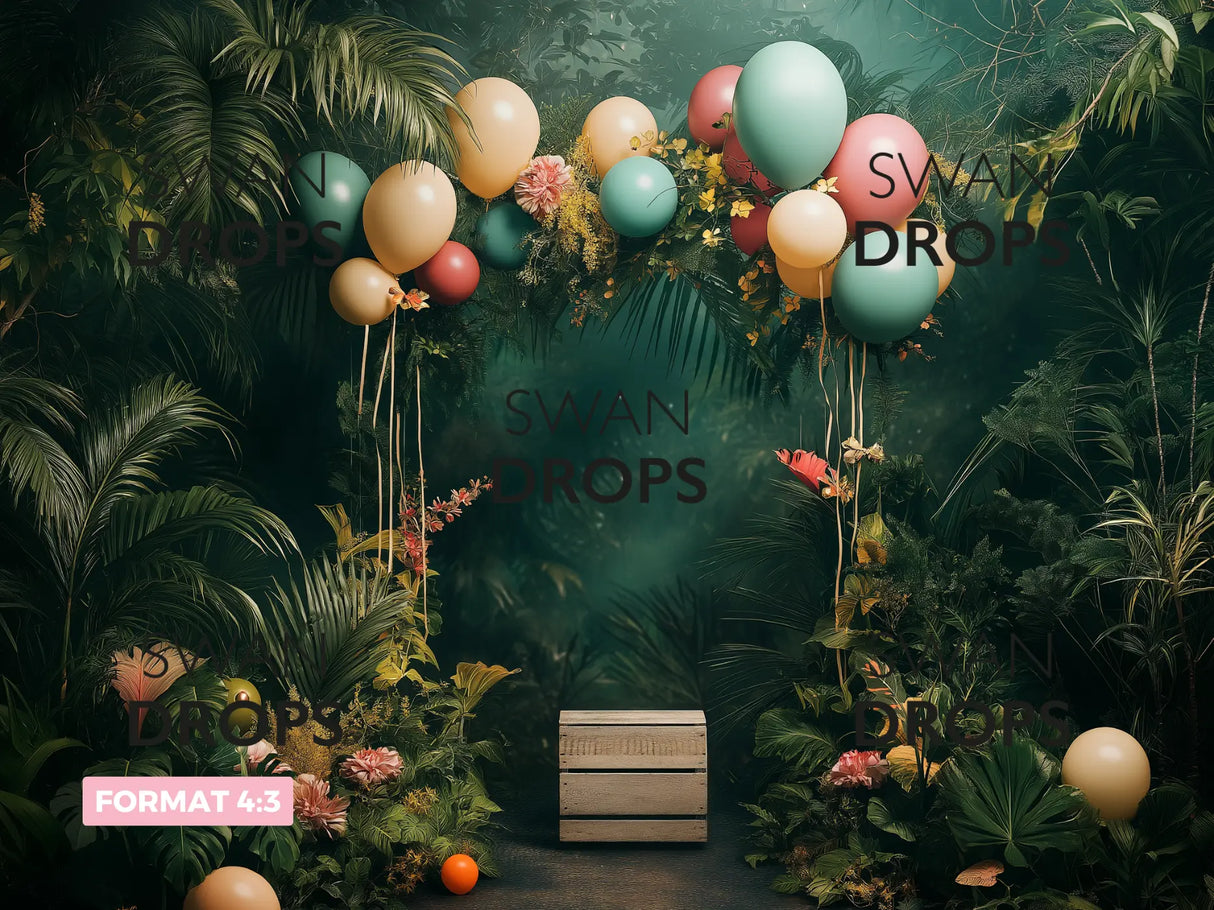 Fond photo Arche Amazonienne Swan Drops