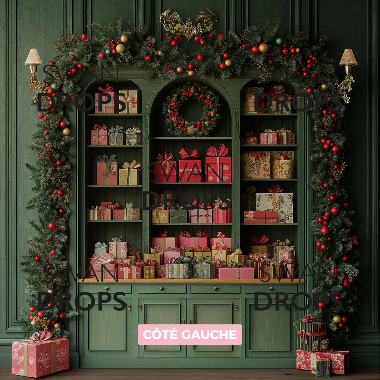 Fond photo Atelier des Merveilles Swan Drops