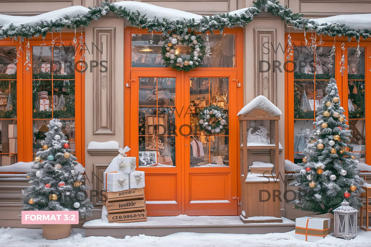 Fond photo Boutique Enneigée Swan Drops