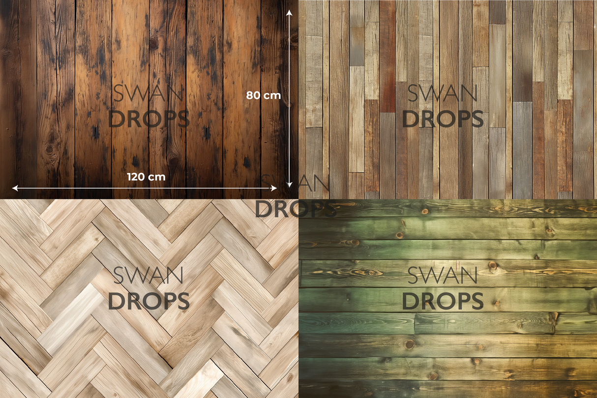 Fond photo Terre & Sapin Swan Drops