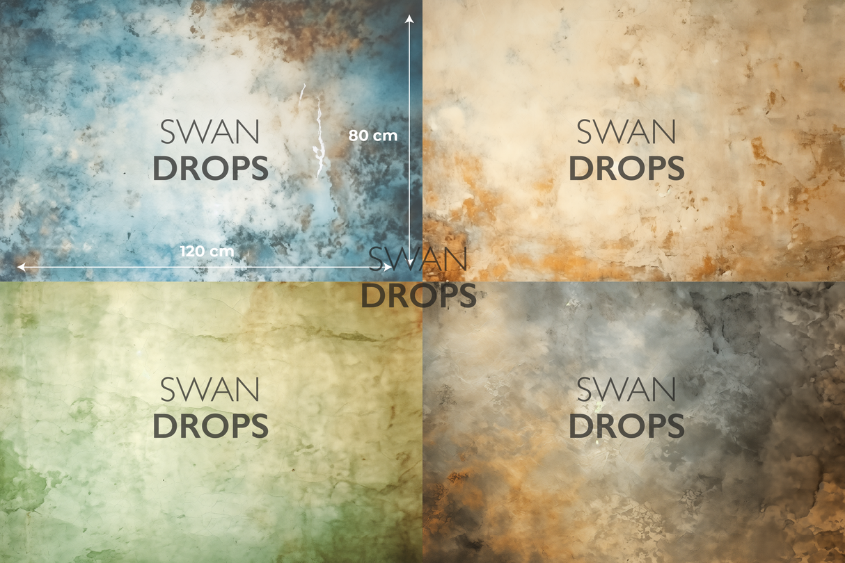 Fond photo Couleurs d’Atelier Swan Drops