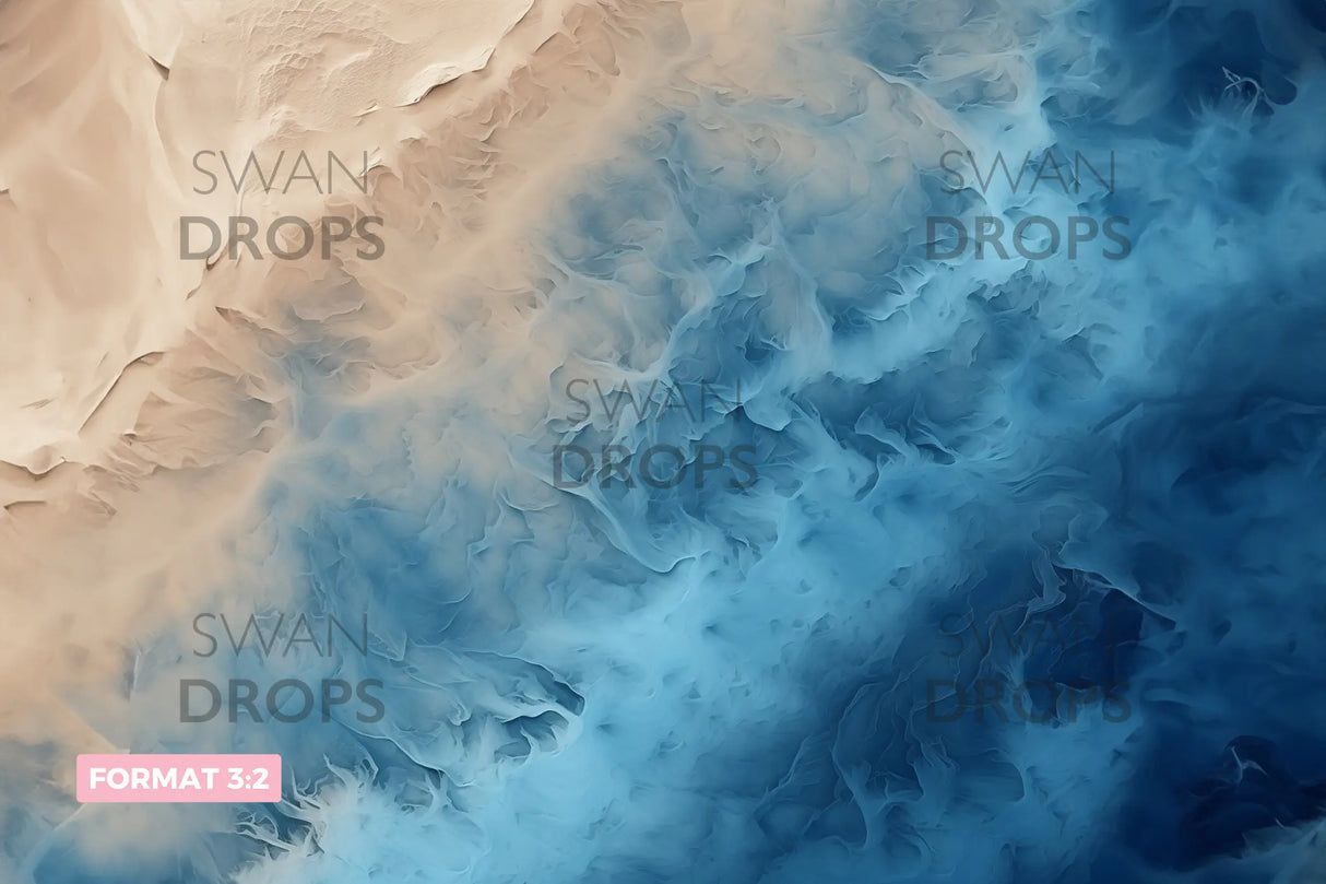 Fond photo Caresse des Vagues Swan Drops