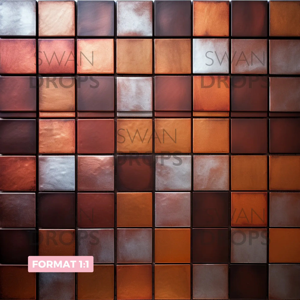 Fond photo Crépuscule Ocre Swan Drops