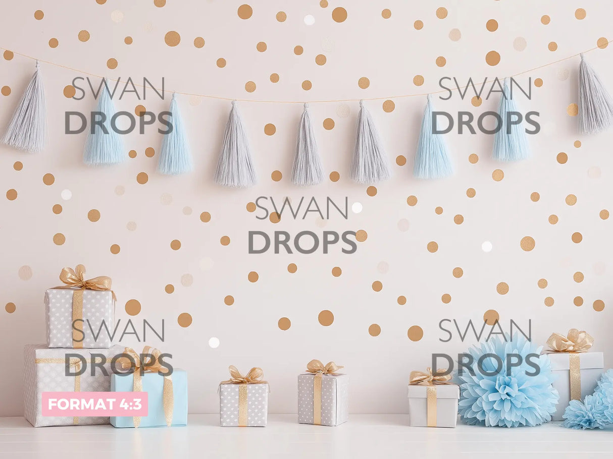 Fond photo Douceur Pailletée Swan Drops